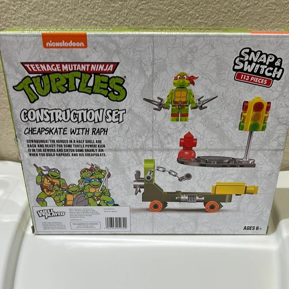Nickelodeon Teenage Mutant Ninja Turtles Construction Set